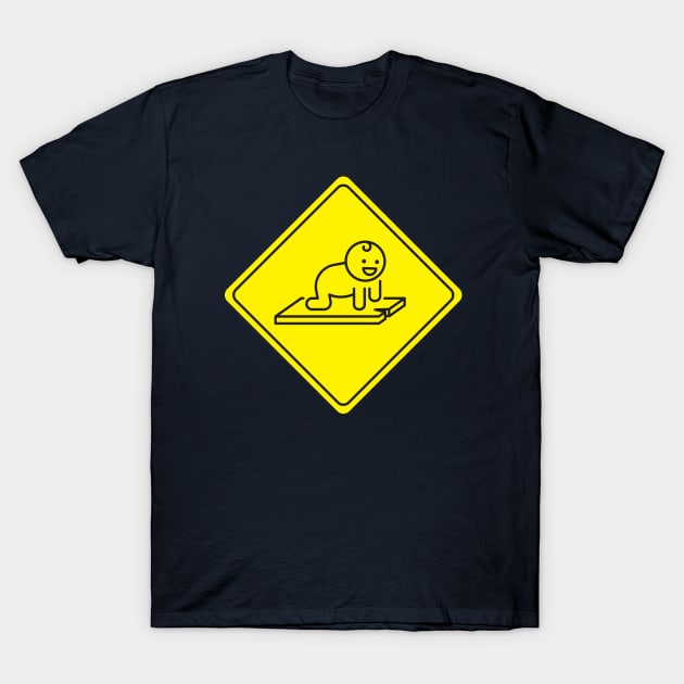 Baby on Board T-Shirt by dann